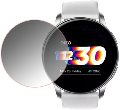 YCHROZE Edge To Edge Screen Guard for DIZO WATCH R(Pack of 1)