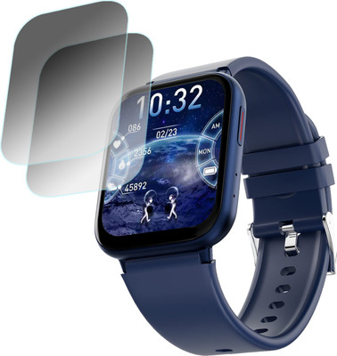 EJZATI Edge To Edge Screen Guard for FIRE BOLTT BEAM SMARTWATCH(Pack of 2)