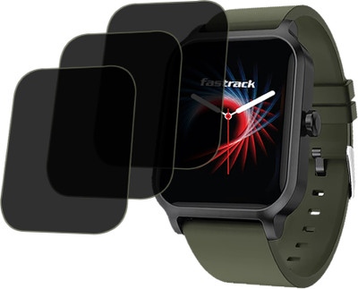 EJZATI Edge To Edge Screen Guard for FASTRACK REVOLTT FS1 SMARTWATCH(Pack of 3)