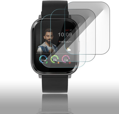 FCS Edge To Edge Screen Guard for Fire_Boltt Ninja 2 Max Smartwatch | Pack of 3(Pack of 3)