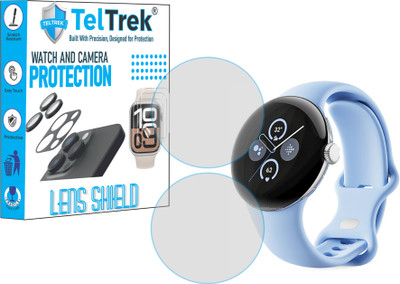 TELTREK Edge To Edge Screen Guard for Google Pixel Watch 2 LTE(Pack of 2)