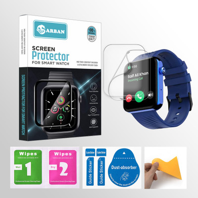 ARBAN Edge To Edge Screen Guard for Boult Drift Pro 1.78 inch Smartwatch 2 PROTECTOR + 2 WIPES + 2 DUST REMOVAL STICKER + 1 WIPER(Pack of 2) ARBAN Edge To Edge Screen Guard for Boult Drift Pro 1.78 inch Smartwatch 2 PROTECTOR + 2 WIPES + 2 DUST REMOVAL STICKER + 1 WIPER(Pack of 2)