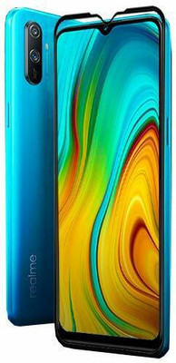 bediwell Edge To Edge Tempered Glass for Realme C3(Pack of 1)