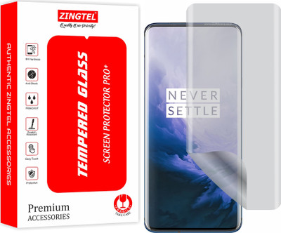 ZINGTEL Edge To Edge Screen Guard for OnePlus 7 Pro LTE (Anti Glare Matte Nano Liquid Hydrogel Film)(Pack of 1)