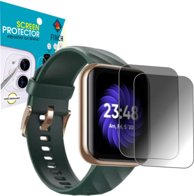 Olonga Edge To Edge Screen Guard for DIZO WATCH D(Pack of 2)