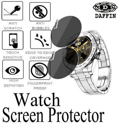 daffin Edge To Edge Screen Guard for Fire-Boltt Blizzard(Pack of 2)
