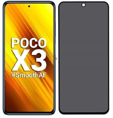 Gorilla Glass Edge To Edge Screen Guard for Poco X3(Pack of 1)