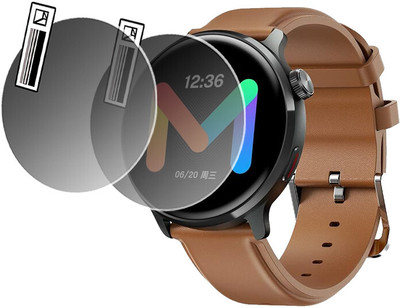 daffin Edge To Edge Screen Guard for Mibro Watch Lite2(Pack of 2)