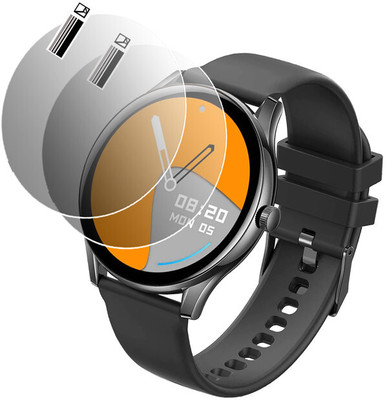 HIDEOUS Edge To Edge Screen Guard for Pebble Cosmos Bold Metallic Smartwatch, 1.39''(Pack of 2)