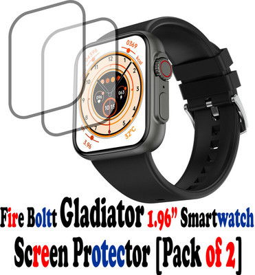 VPrime Edge To Edge Screen Guard for kQ Fire Boltt Gladiator Smartwatch(Pack of 2)
