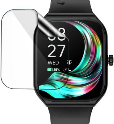 SUNMOON WATCHH Edge To Edge Screen Guard for Titan Smart Watch 3.0 with 1.96 Inch Screen Protector 0.174(Pack of 1)