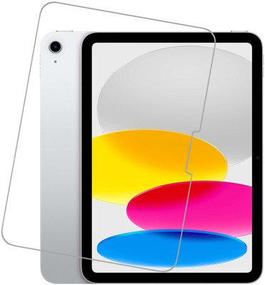 Valimai Edge To Edge Screen Guard for Apple iPad 10th generation 2022 10.9 inch, Smudge proof coating and round edge(Pack of 1)