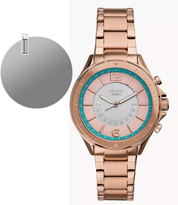 Screen Protector Edge To Edge Screen Guard for Fossil Sadie Hybrid SMARTWATCH(Pack of 1)