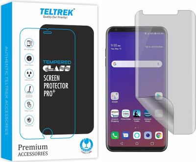 TELTREK Edge To Edge Screen Guard for LG V35 Plus ThinQ (Nano Liquid Anti Glare Matte)(Pack of 1)