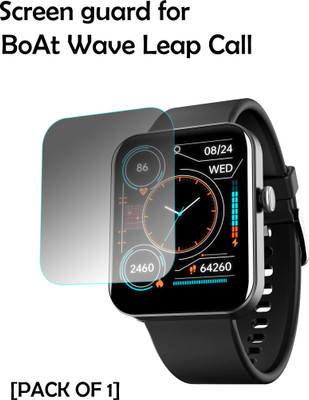 ejzatex Edge To Edge Screen Guard for BOAT WAVE LEAP CALL SMARTWATCH(Pack of 1)