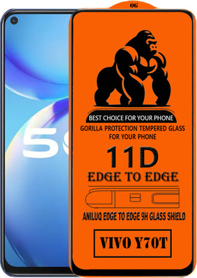 ANILUQ Edge To Edge Screen Guard for VIVO Y70T(Pack of 1)