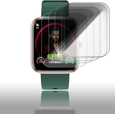 FCS Edge To Edge Screen Guard for Fire_Boltt Ninja Call 2 Smartwatch | Pack of 5(Pack of 5)