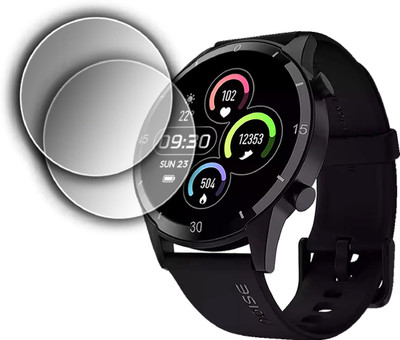EJZATI Edge To Edge Screen Guard for NOISE NOISEFIT CREW SMARTWATCH(Pack of 2)