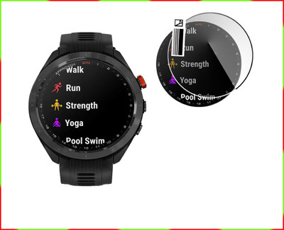 HIDEOUS Edge To Edge Screen Guard for GARMIN APPROACH S70(Pack of 1)
