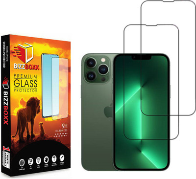 BizzBoxx Edge To Edge Screen Guard for APPLE iPhone 13 Pro Max, iPhone 13 Pro Max(Pack of 2)