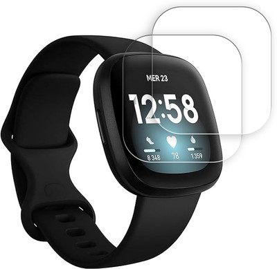 ARBAN Edge To Edge Screen Guard for Fitbit Versa 3 Smartwatch 1.58 inch SMARTWATCH SCREEN GUARD(Pack of 2)