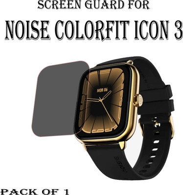 ejzatex Edge To Edge Screen Guard for NOISE COLORFIT ICON 3 SMARTWATCH(Pack of 1)