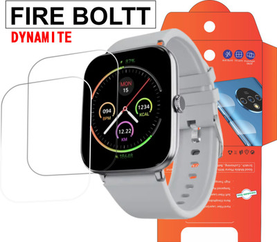 KANCHA Impossible Screen Guard for FIRE BOLTT DYNAMITE SMARTWATCH(Pack of 2)