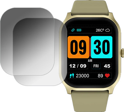 EJZATI Edge To Edge Screen Guard for FIRE BOLTT HUNTER SMARTWATCH SCREEN GUARD(Pack of 2)
