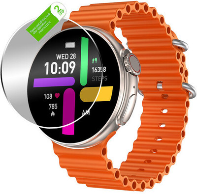 daffin Edge To Edge Screen Guard for Fire-Boltt Asteroid(Pack of 1)