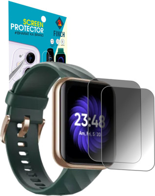 Olonga Edge To Edge Screen Guard for DIZO WATCH D SMART WATCH(Pack of 2)