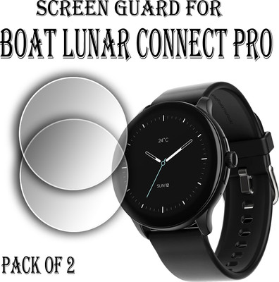 EJZATI Edge To Edge Screen Guard for BOAT LUNAR CONNECT PRO SMARTWATCH(Pack of 2)