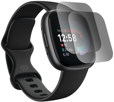 hirdesh Edge To Edge Screen Guard for Fitbit Versa 4(Pack of 2)