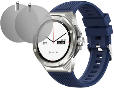 DOUMOF Edge To Edge Screen Guard for Pebble Odyssey SMARTWATCH(Pack of 2)