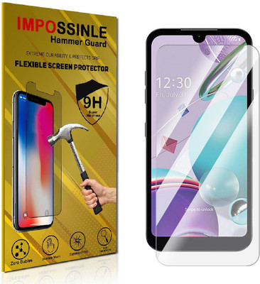 Enlinea Edge To Edge Screen Guard for LG K31 Front (Glossy)(Pack of 1)