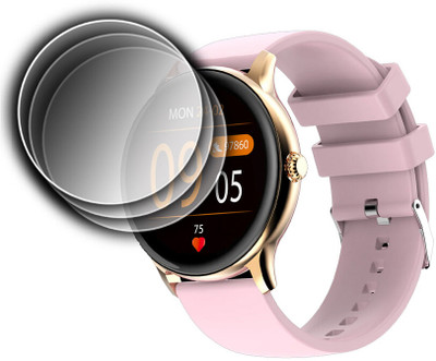 YCHROZE Edge To Edge Screen Guard for Fire Boltt Hurricane Pro SMARTWATCH(Pack of 3)