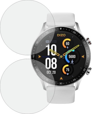 TELTREK Edge To Edge Screen Guard for DIZO WATCH R TALK(Pack of 2)