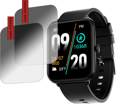 EJZATI Edge To Edge Screen Guard for FIRE BOLTT NINJA CALL PRO PLUS SMARTWATCH(Pack of 2)