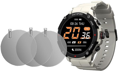 YCHROZE Edge To Edge Screen Guard for Cult Sport Ranger XR(Pack of 3)