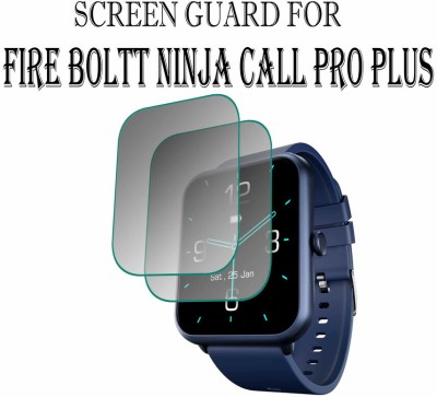 hirdesh Edge To Edge Screen Guard for Fire-Boltt Ninja Call Pro Plus 1.83(Pack of 2)