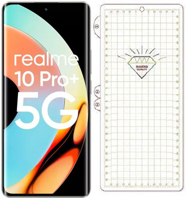 ankSONline Edge To Edge Screen Guard for Realme 10 Pro, |Unbreakable [Fingerprint Unlock,Anti-Scratch](Pack of 1)