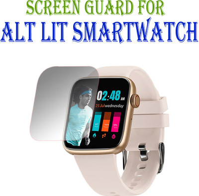 EJZATI Edge To Edge Screen Guard for ALT LIT SMARTWATCH(Pack of 1)