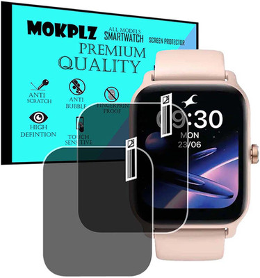 MOKPLZ Edge To Edge Screen Guard for FASTRACK REFLEX KRUZ SCREEN PROTECTOR(Pack of 2)