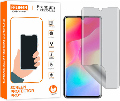 Fasheen Edge To Edge Screen Guard for Xiaomi Mi Note 10 Lite (Anti Glare Matte Hydrogel Film)(Pack of 1)