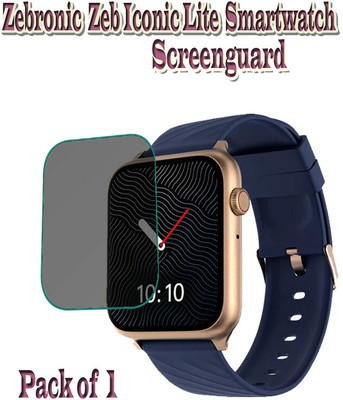 EZGER Edge To Edge Screen Guard for Zebronics Zeb-Iconic Lite(Pack of 1)