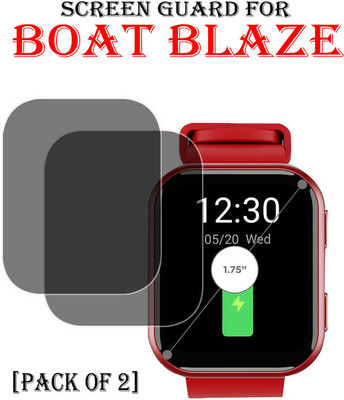 YCHROZE Edge To Edge Screen Guard for Boat Blaze(Pack of 2)