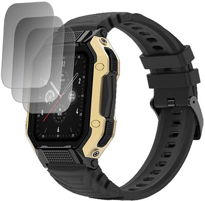 hirdesh Edge To Edge Screen Guard for Fire Boltt Shark(Pack of 3)