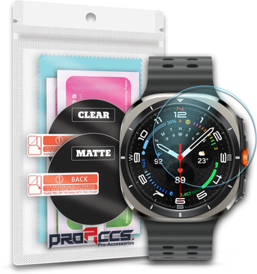 PROACCS Edge To Edge Screen Guard for Samsung Galaxy Watch Ultra 47mm(Pack of 2)