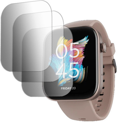 YCHROZE Edge To Edge Screen Guard for Boat Storm Call 2 SMARTWATCH(Pack of 3)