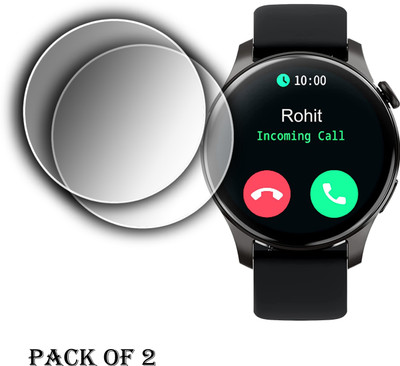 ejzatex Edge To Edge Screen Guard for TITAN TALK SMARTWATCH(Pack of 2)