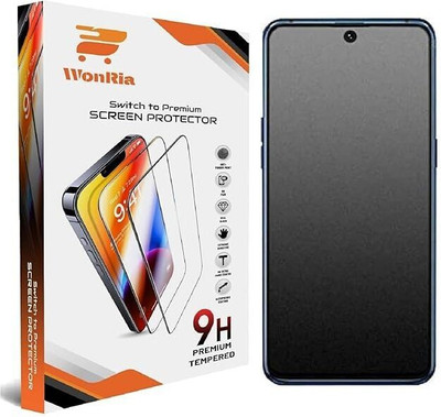 WonRia Edge To Edge Screen Guard for Oppo A3 Pro, iQOO Z9X, Realme 12X, Realme Narzo 70X, Realme 12 5G, Realme C65, Realme Narzo N65(Pack of 1)